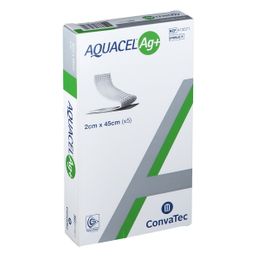 AQUACEL Ag+ 2 x 45 cm Tamponaden (5 Stk.)