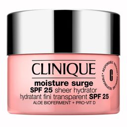 Clinique Moisture Surge™ SPF 25 Sheer Hydrator mit Hyaluronsäure und Provitamin D und LFS 25 + High Impact Mascara Black 3,5 ml GRATIS