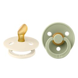 BIBS Anatomischer Beruhigungssauger Ivory/Weise 0-6 Monate