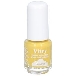 Vitry Nagellack auf Wasserbasis 4 ml (Farbe : Banana)