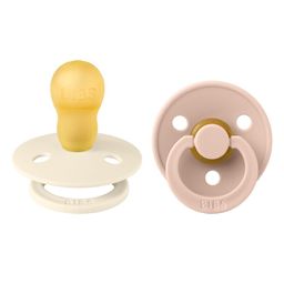 BIBS Colour Schnuller Gr. 3, 18+ Monate, Ivory/ Blush