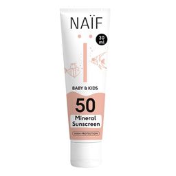 NAÏF® Baby & Kids Mineralische Sonnencreme LSF 50