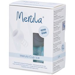 Merula Menstruationstasse Eisweiß