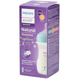 Philips AVENT Natural Nighttime Babyflasche blau