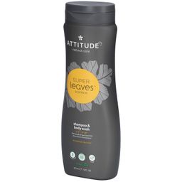 Attitude super leaves® shampoo & body wash 2-in-1 SPORT- Ginseng & Grape Seed Oil