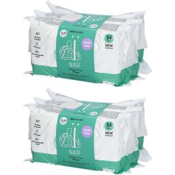 NAÏF® Baby & Kids Feuchttücher, kunststofffrei
