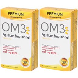 Premium Novapill® capsules OM3 Equilibre émotionnel®