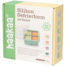 Haakaa Gefrierform für Muttermilch oder Babynahrung 4 Fächer