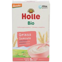 Holle Bio Vollkorngetreidebrei Grieß, ab dem 5. Monat