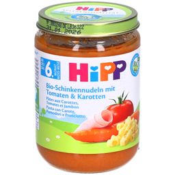 HiPP - Bio-Nudeln mit Schinken Tomaten & Karotten ab 6 Monaten