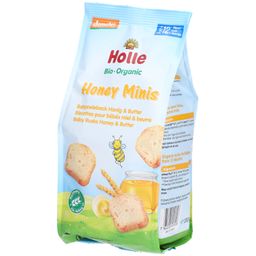 HOLLE Honey Minis Baby-Zwieback Honig & Bio-Butter