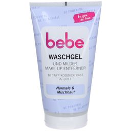 bebe® Waschgel & milder Augen Make-up Entferner mit Aprikosenextrakt