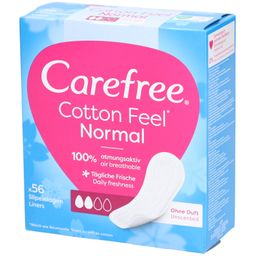 Carefree® Cotton Feel Flexiform Slipeinlagen ohne Duft