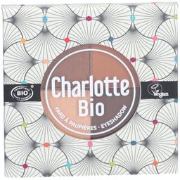 Charlotte Bio Die 4er-Palette Lidschatten BIO - Nude Braun