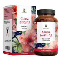 Coenzym 200mg Q10 90 vegane Kapseln hochdosiert Haut Haare Gelenke Glanzleistung NATURTREU®