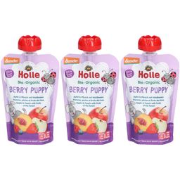 Holle Bio Berry Puppy, Apfel, Pfirsich und Waldfrüchte