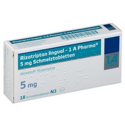 Rizatriptan Lin 1A Pha 5Mg