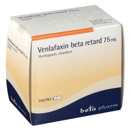 Venlafaxin beta retard 75 mg