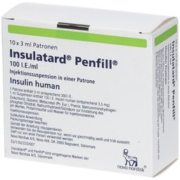 Insulatard fill 100 I.E./ml Zylinder