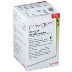 PRIVIGEN 10% Lösung 5 g Infusionslösung Dsfl.