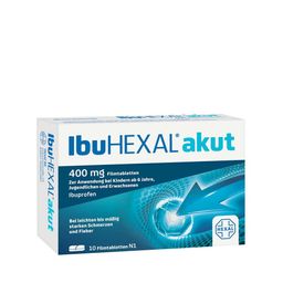 IbuHEXAL® akut 400 mg - Ihr Ibuprofen gegen Schmerzen für Ihre Hausapotheke