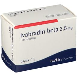 Ivabradin beta 2,5 mg