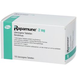 RAPAMUNE 2 mg überzogene Tabletten