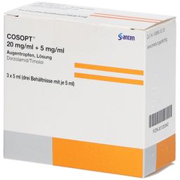 Cosopt® 20 mg/ml + 5 mg/ml