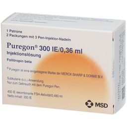 Puregon 300 I.E./0,36 ml