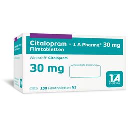 Citalopram 1A Pharma® 30Mg