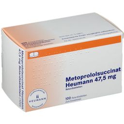 Metoprololsuccinat Heumann 47,5 mg