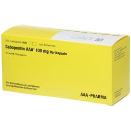 Gabapentin AAA® 100Mg