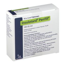 Insulatard fill 100 I.E./ml Zylinder