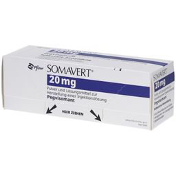SOMAVERT 20 mg Plv.u.Lösungsm.z.H.e.Inj.-Lsg.Dsfl.