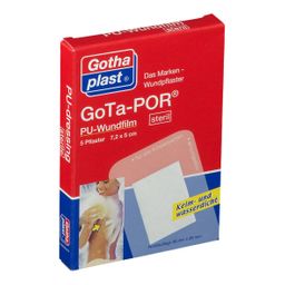 Gota-POR PU-Wundfilm steril 7,2 cm x 5 cm