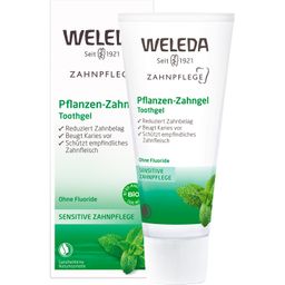 Weleda Pflanzen-Zahngel -  reinigt die Zähne gründlich und schonend für empfindliche Zähne und Zahnfleisch