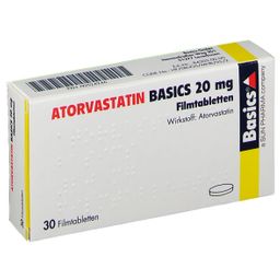ATORVASTATIN BASICS 20 mg
