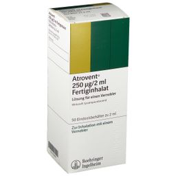 Atrovent® 250 ug/2 ml Fertiginhalat