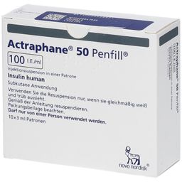 Actraphane® 50 Penfill® 100 I.E./ml
