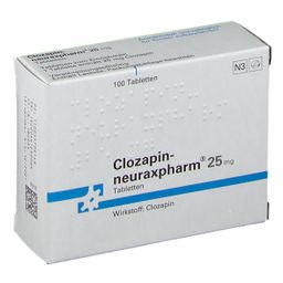 Clozapin-neuraxpharm® 25 mg
