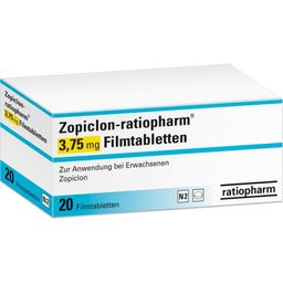Zopiclon-ratiopharm® 3,75 mg