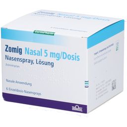 Zomig Nasal 5 mg/Dosis Nasenspray Lösung