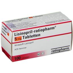 Lisinopril-ratiopharm® 5 mg