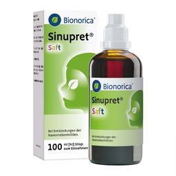 Sinupret® Saft - für Kinder bei festsitzendem Schnupfen