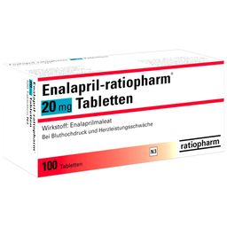Enalapril-ratiopharm® 20 mg