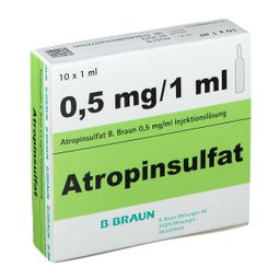 Atropinsulfat B. Braun 0,5 mg/ml