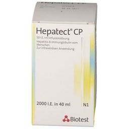 Hepatect® CP 50 I.E./ml