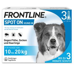 FRONTLINE® SPOT ON Hund (10-20kg) gegen Zecken und Flöhe
