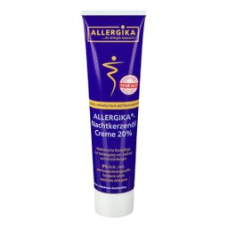 ALLERGIKA® Nachtkerzenölcreme 20% - Lokale Intensivpflege für sensible, irritierte, trockene, schuppige Haut zur Vorbeugung von Juckreiz, Trockenheit und Entzündungen