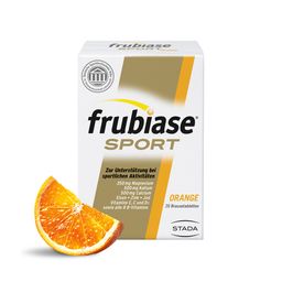 frubiase® SPORT Mit hochdosierten Mineralstoffen, Vitaminen und Spurenelementen Orange